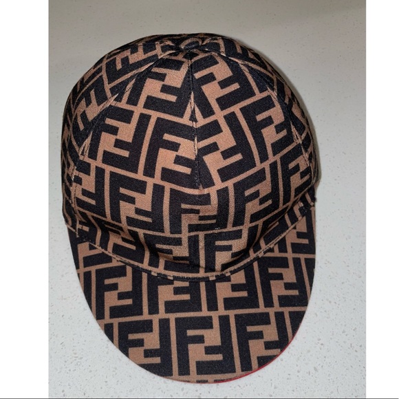 Fendi Accessories - Fendi Multicolor canvas baseball cap